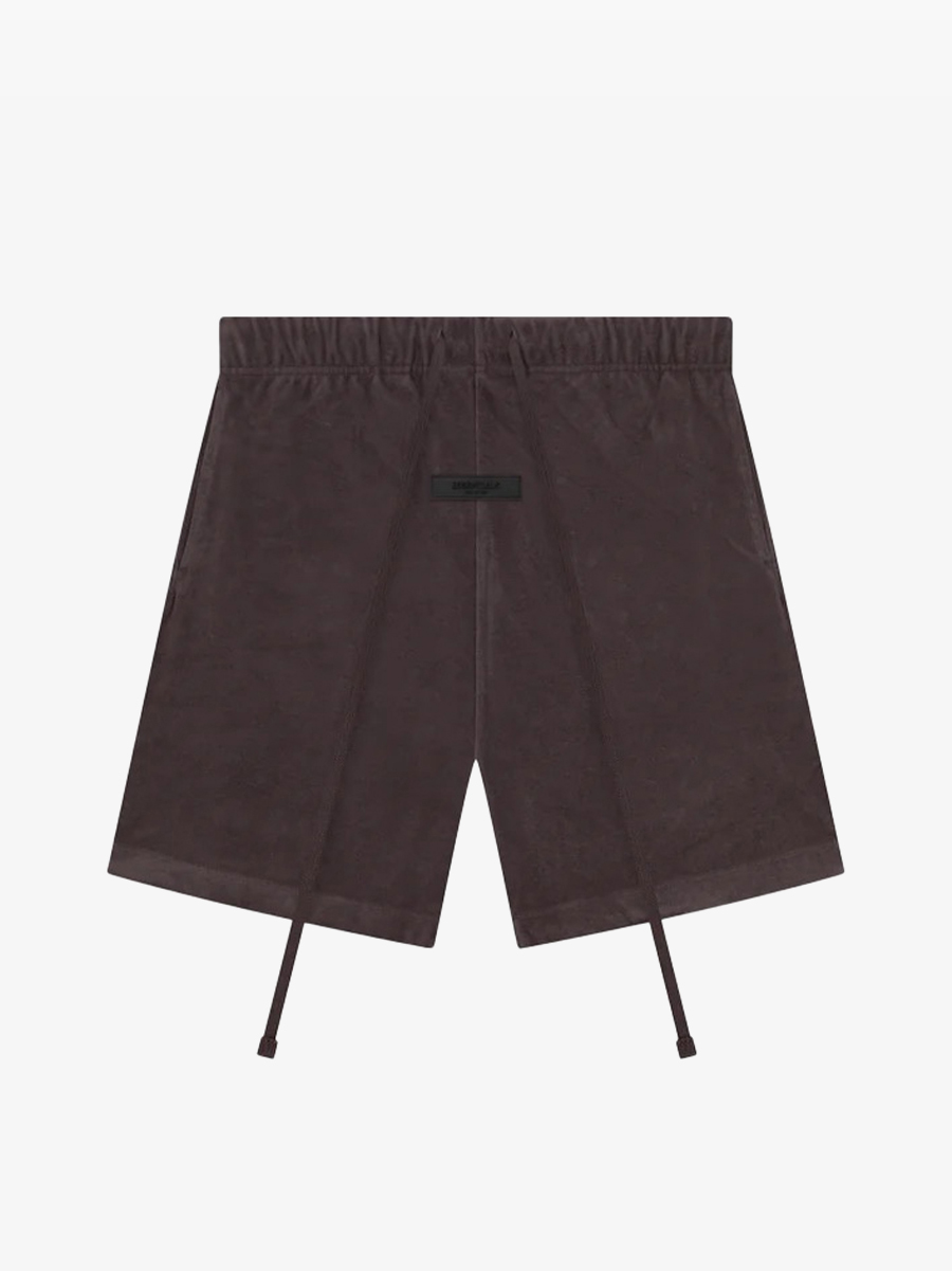 essentials ss short plum