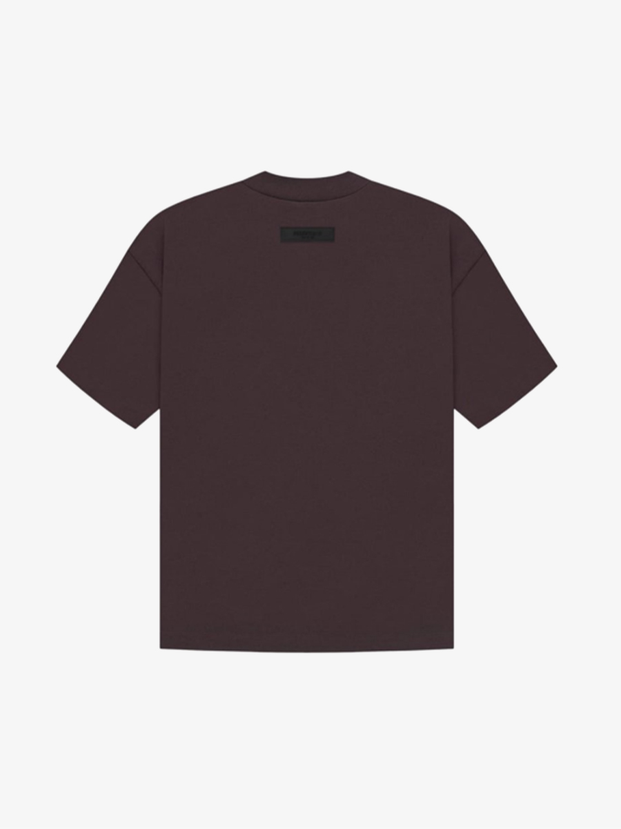 fear of god essentials ss tee plum