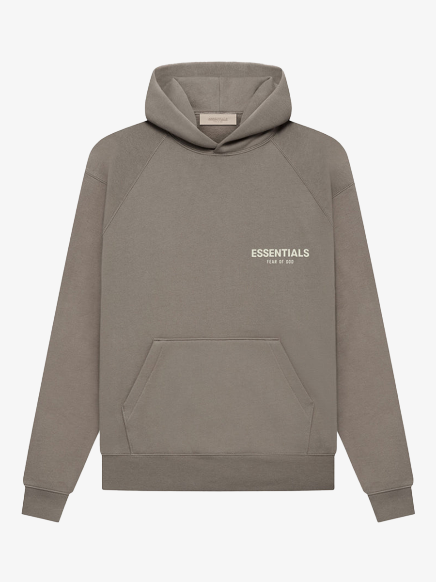 essentials hoodie desert taupe